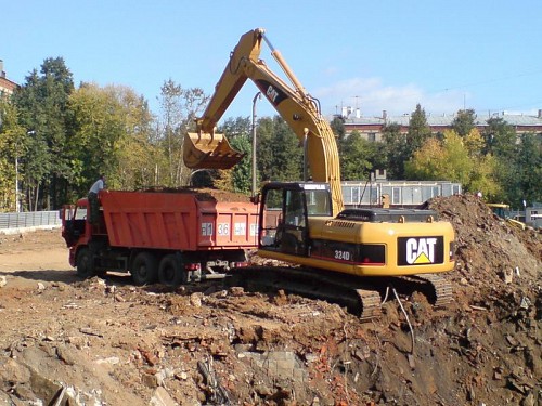 Вывоз грунта